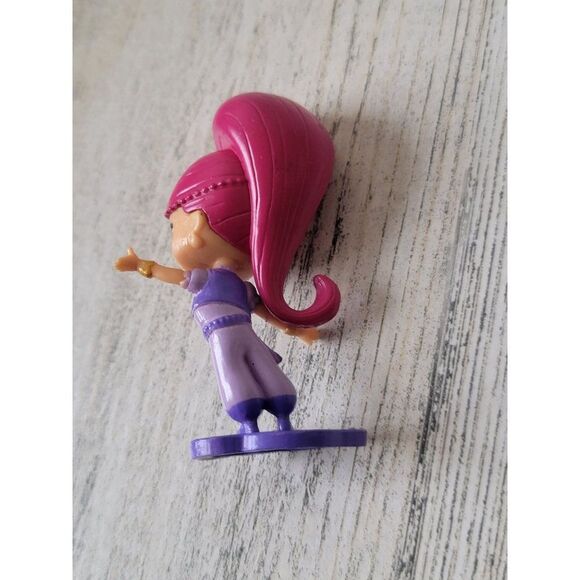 Miniature Shimmer shine pink hair toy figure - Picture 5 of 5